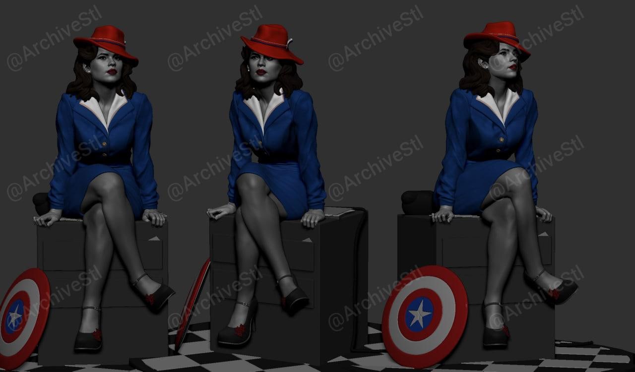 《Agent Carter》 3D打印模型图纸